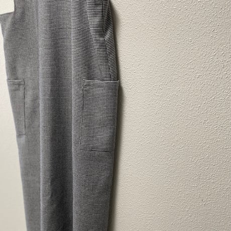 STAMP AND DIARY ウールチドリ Aライン ノースリーブワンピース