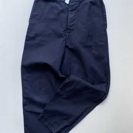 MHL. GARMENT DYE CANVAS TROUSERS