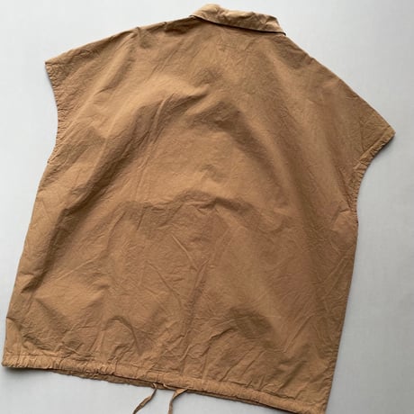 2026SS / 人気完売品 Veritecoeur  シュリンクフレンチスリーブシャツ
