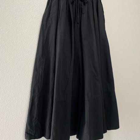 2023 人気完売品 / nest Robe コットンリネンギャザーフレア キュロットパンツ