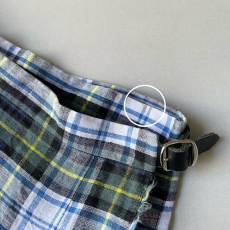 O'NEILof DUBLIN ミモレ丈 リネンキルトスカート