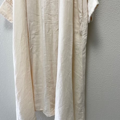 nest Robe リネンフリルカラーヨークワンピース