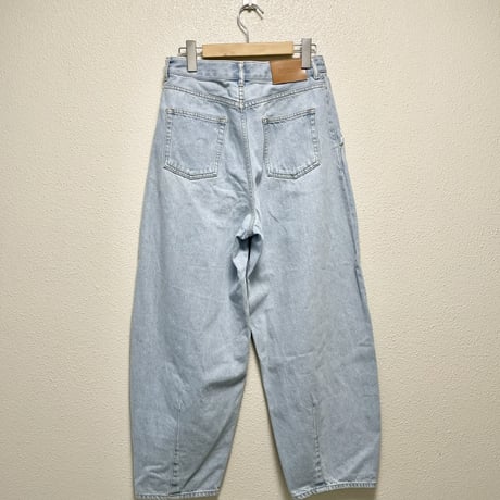 MACKINTOSH PHILOSOPHY カーブワイドデニムパンツ 【ブリーチ】