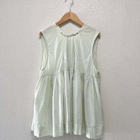 2025SS / BEAMS BOY コットンギャザーノースリーブシャツ