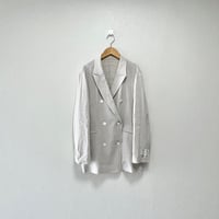 2025SS / 23区 リネンレーヨンストレッチ ダブル ジャケット