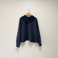 2024AW / 人気完売品 mizuiro ind プリーツカラーシャツ