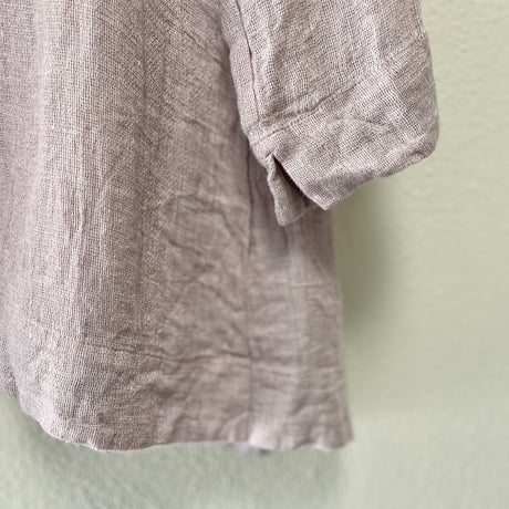 nest Robe 先染めリネンパナマブラウス