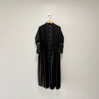 COMME des GARCONS Noir Kei Ninomiya ベルト スリーブ ノーカラーワンピース