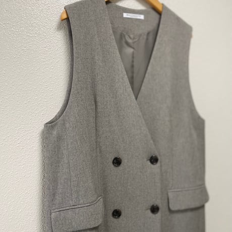 2023AW / BEAUTY&YOUTH UNITED ARROWS ツイル ジャンパースカート＆ジレ -2WAY-