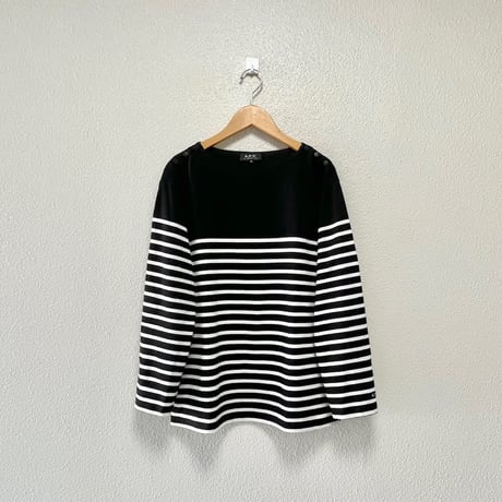 IENA ×  A.P.C.別注 ボーダーカットソー
