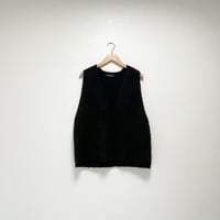 mizuiro ind ヘアリーVネックベスト