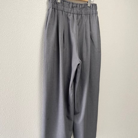 mizuiro ind ハイウエストタックパンツ