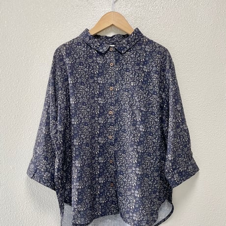 【4色展開】select 小花柄ブラウス