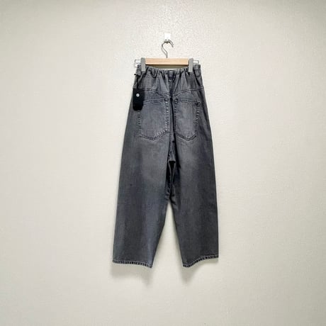 タグ付き未使用品 / 2026AW / 販売継続品 / Brocante 12ozリングBKデニム アンプリッセパンツ 【ブラック】