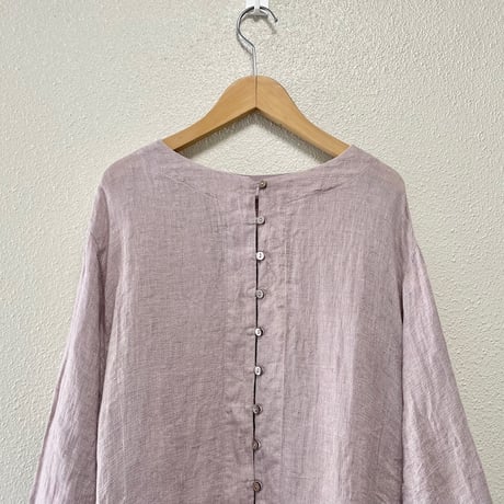 nest Robe 先染めリネンパナマブラウス