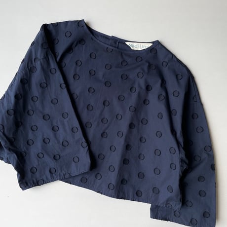 2024 / MidiUmi  dots shirt P/O ドットショートプルオーバー
