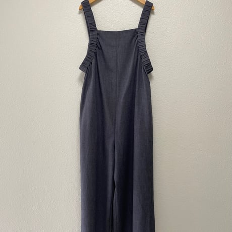 2024AW / anana  ギャザーサロペット【グレー】