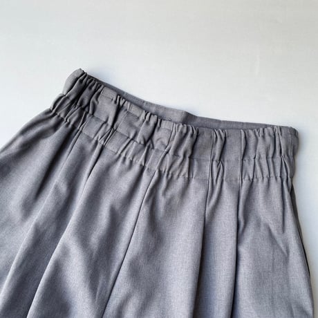 mizuiro ind ハイウエストタックパンツ