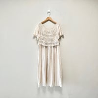 タグ付き未使用品 / ADIEU TRISTESSE レースビスチェ リネンワンピース