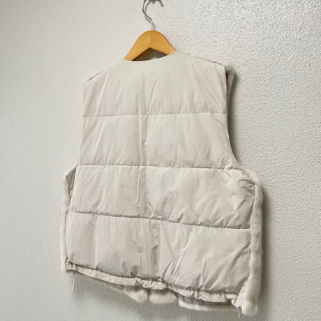 タグ付き未使用品 / 2025AW / vivapresto ファーベスト 【アイボリー】