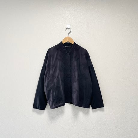 定番販売品 / mizuiro ind レーススタンドカラーワイドシャツ