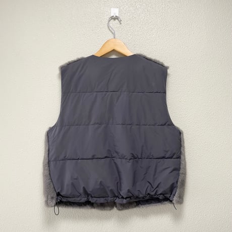 タグ付き未使用品 / 2025AW / vivapresto ファーベスト 【グレー】