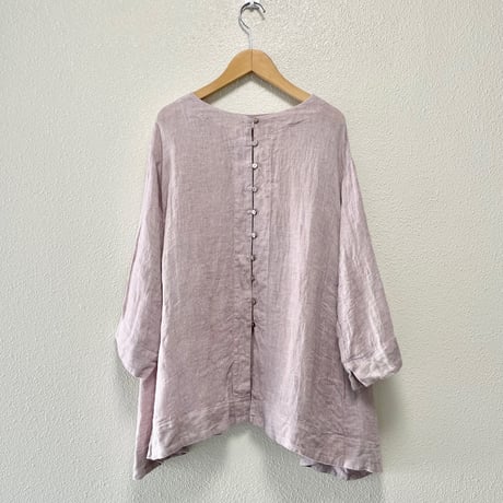 nest Robe 先染めリネンパナマブラウス