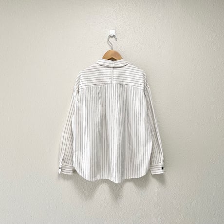 MAGALI  コットンリネンスモールカラーシャツ