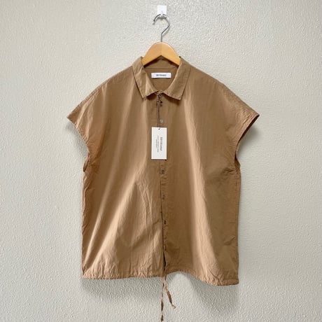 2026SS / 人気完売品 Veritecoeur  シュリンクフレンチスリーブシャツ