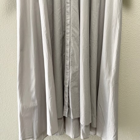 販売継続品 / 人気完売色 mizuiro ind スタンドカラーフレアロングワンピース