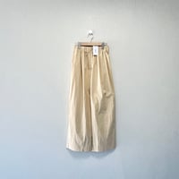 未使用品 / 販売継続品 / 2026SS / kha:ki ライトウェザー 2タック  ワイドイージー クックパンツ  “2TUCK COOK PANTS”