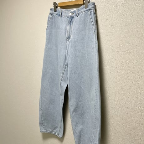 MACKINTOSH PHILOSOPHY カーブワイドデニムパンツ 【ブリーチ】