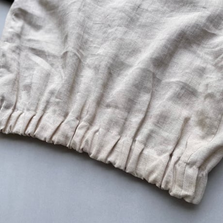 ito fukuoka volume sleeve linen tops