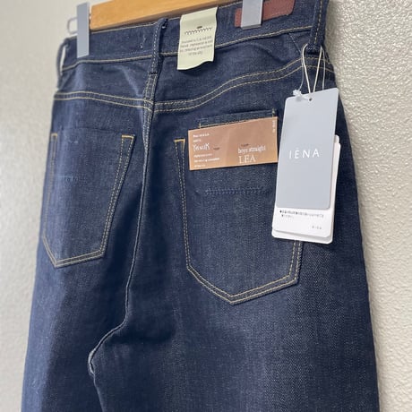 タグ付き未使用品 / IENA 別注【YANUK】LEA BOYS STRAIGHT ボーイズストレート LEA デニムパンツ