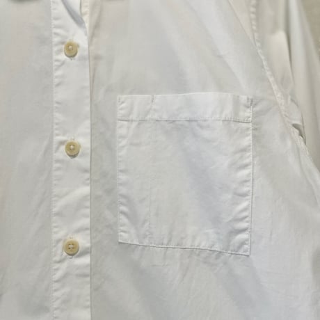 MHL. コットンラウンドカラーブラウス