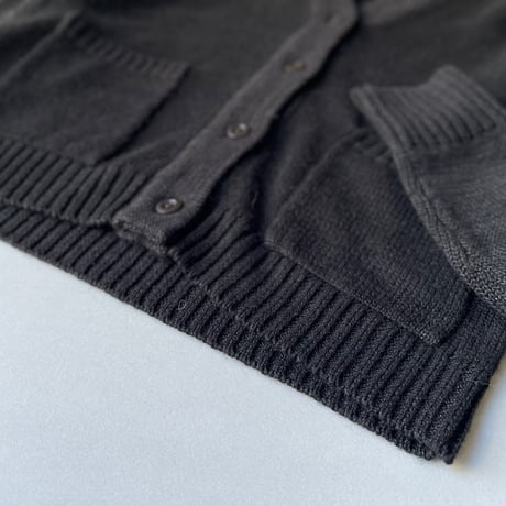 MHL. リネンウール Vネックカーディガン