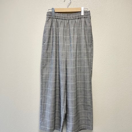 2023AW / MidiUmi check wide easy PT