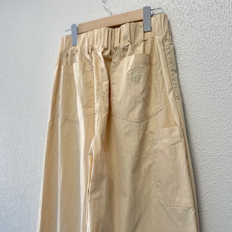 未使用品 / 販売継続品 / 2026SS / kha:ki ライトウェザー 2タック  ワイドイージー クックパンツ  “2TUCK COOK PANTS”