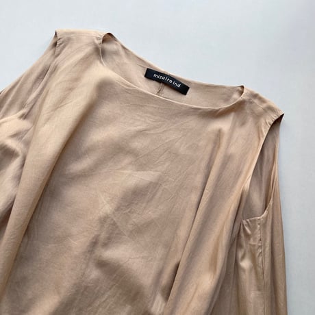 定番品 /  mizuiro ind ダブルヘムロングワンピース