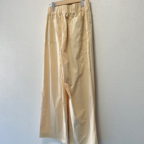 未使用品 / 販売継続品 / 2026SS / kha:ki ライトウェザー 2タック  ワイドイージー クックパンツ  “2TUCK COOK PANTS”