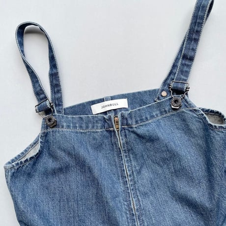 定番販売品 / John bull デニムチューブサロペット