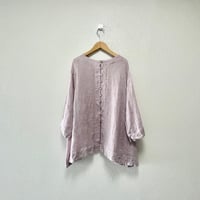nest Robe 先染めリネンパナマブラウス
