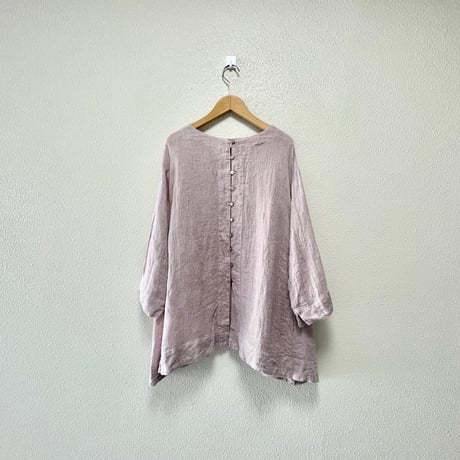 nest Robe 先染めリネンパナマブラウス
