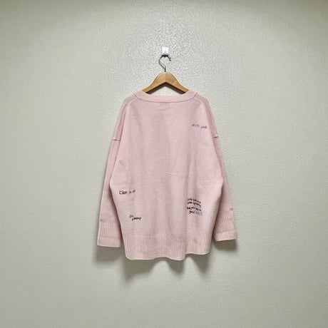 2024AW / SLOBE IENA embroidery カーディガン