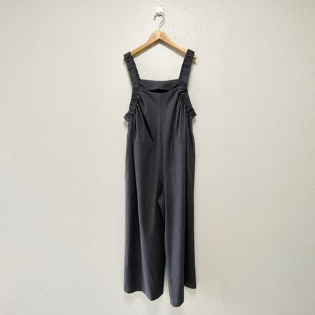 2024AW / anana  ギャザーサロペット【グレー】