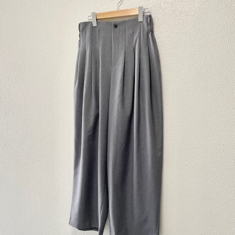 mizuiro ind ハイウエストタックパンツ