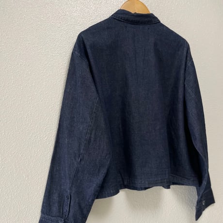 mizuiro ind  デニムショートシャツジャケット