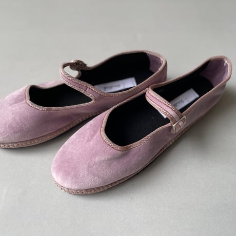 未使用品 / sciuscia MARYJANE ワンストラップシューズ (ピンク)