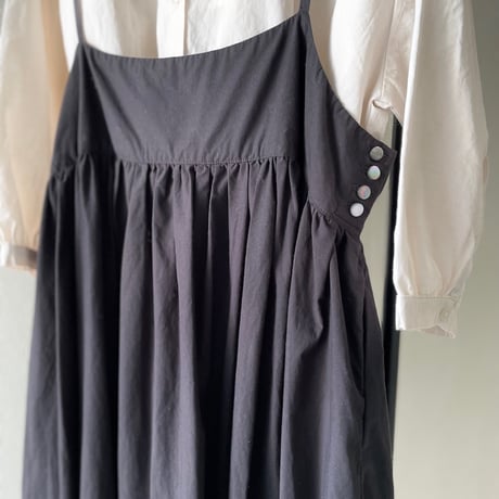 nest Robe コットンタイプライター ジャンパースカート