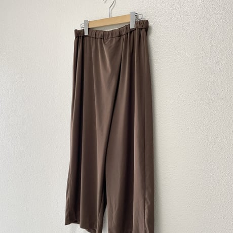 定番品 / mizuiro ind ラップライクイージーパンツ